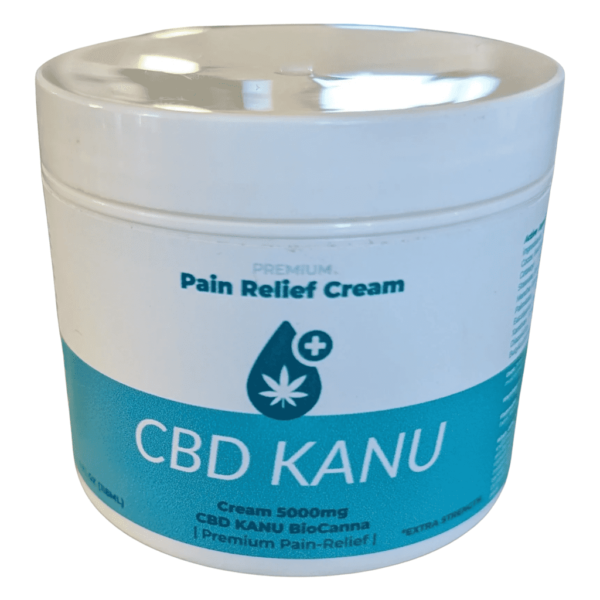 Creme de CBD para alívio de dor CBD kanu Premium