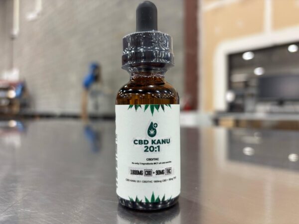 CBD KANU 20:1 Tincture – 1800mg CBD / 90mg THC - Image 3